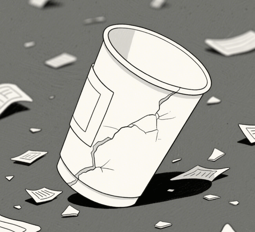 原创」被定义的挣扎：一个杯子的破碎与觉醒– 不被定义Undefined